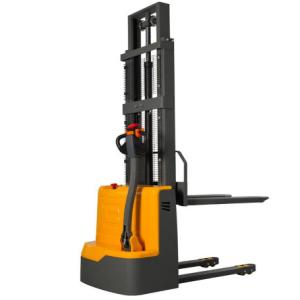 Quality Full Electric Walkie Stacker With Night Operation Lights 1000kg 1500kg 3500mm 4000mm for sale