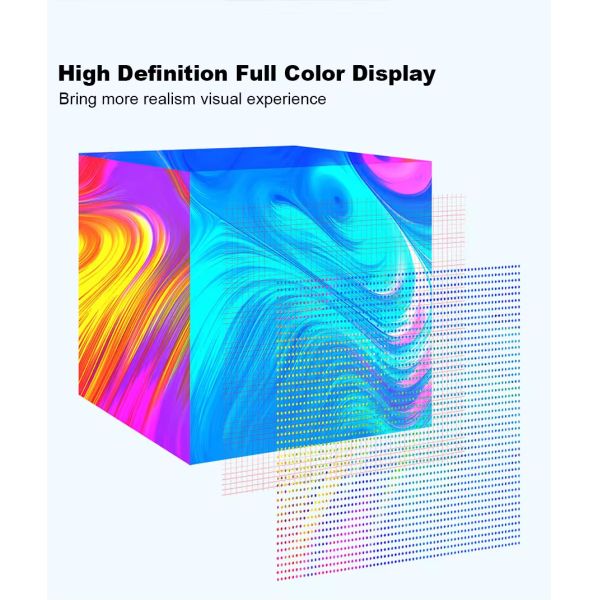 5 Sided P2.5 Outdoor Cube LED Display Screen Cube Video Wall For Exhibition Hall