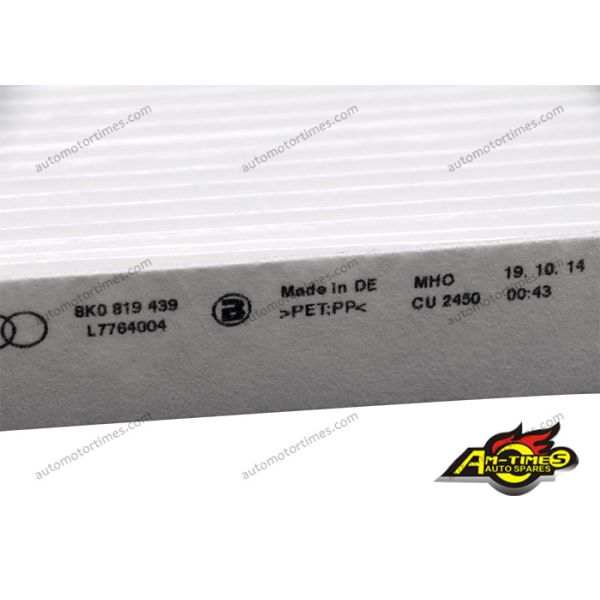 Environment Friendly Car Cabin Filter For AUDI Q5 quattro 2008 8K0 819 439