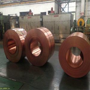 Quality 99.9% Purity Roll Copper Strip Earthing Rounded Smooth for sale