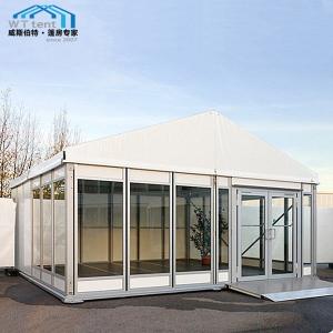 Customized Tent Replacement Parts Glass Wall , Reliable Party Tent Parts