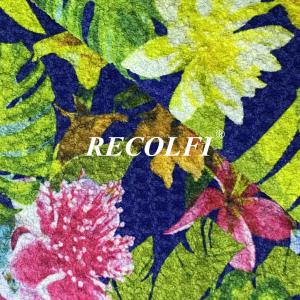 180gsm Activewear Made From Recycled Plastic Digital Printing Swim Towlling