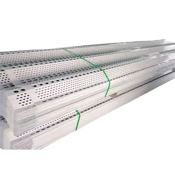 Buy 0.9mm Thicknesses 20 Meter Height Aluminium Windbreak Fence Panels at wholesale prices