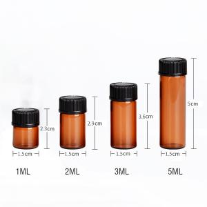 Travel 2ml 3ml 5ml Perfume Mini Glass Vials
