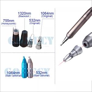 Professional Q Switched Nd YAG Laser Machine Multi Wavelength 532nm 755nm 1064nm