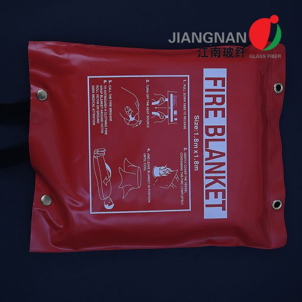 BSI Certificate Safe Fire Blanket Emergency High Temperature Fiberglass Fabric