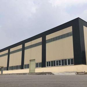Versatile Lightweight Steel Buildings , Portal Frame Metal Building Warehouse