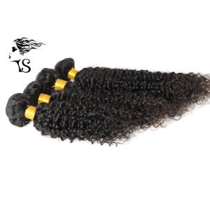 Brazilian Curly Hair Weave Deep Water Wave , Weft Hair Extensions 4 Bundles