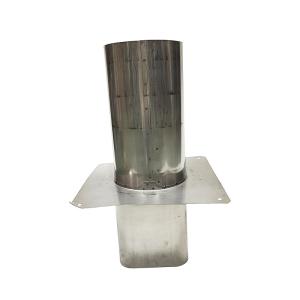 180MM SS304 Chimney Flue Rain Caps Cover Spiral Duct Cowl