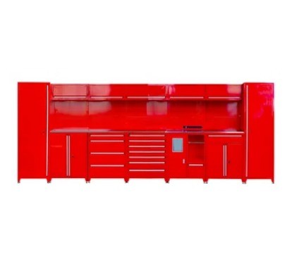 Buy Customized Support Heavy Duty Steel Garage Tool Cabinet for Workshop Storage Solution at wholesale prices