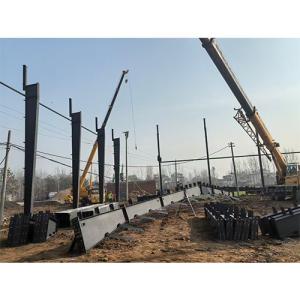 Multi Floor Welding Steel Structure Hall , Prefabricated Commercial Building