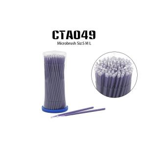 Medical Disposable Tattoo Accessories Eyelash Cleaning Tool Microbrush