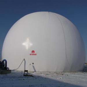Ground Mounted Dual Membrane Biogas Balloon With Capacity 50 – 20000m3