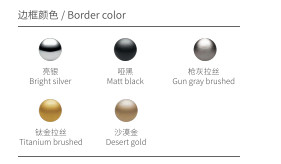 Stainless Steel, Matte Black Color, Double Sliding Door With Side Panel