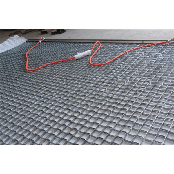 4ftx3FT Plate 304 Stainless Steel Honeycomb Mesh Belt Galvanized Steel Drag Mat For Football Turf Field