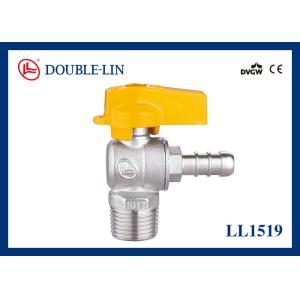 Buy cheap Male x Hose Connector Aluminium Handle Brass Gas Valves from wholesalers