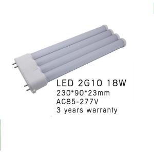 high power 18W 2G10 led PL light 2000LM 2G10 led lamp with 2835 led AC85-277V
