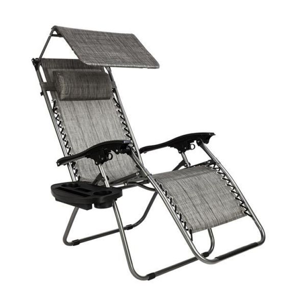 Custom Logo Traditional Design Style Chaise Folding Recliner Lounge Chair for Camping