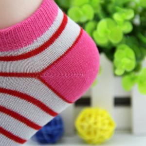 Custom logo, design high Quality 100% Cotton Women Ankle Socks