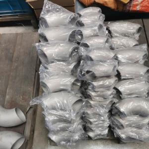 Galvanized Plating DN15 Sch 40 ASTM A420 Steel Pipe Elbow