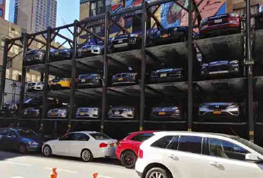 Loading Capacity 2000 - 2500kg Puzzle Car Parking System Maximum Working