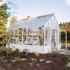 Tulip Aluminium Garden Horticulture Greenhouse Glass Sheet Covered