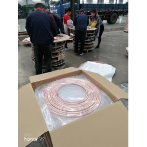 C10100 C11000 C12000 AC Copper Pancake tubing / AC Copper Pipe