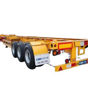 Heavy Load Capacity Trailer Skeleton Parts Container Transportation