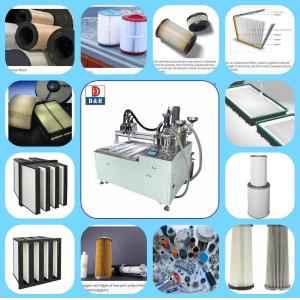 Electric Driven PGB-700 2 Component Liquids Filter Potting Machine Mixer for