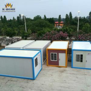 China Modular Designed  Steel Frame Prefab House Energy Saving Fast Building on sale