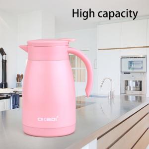 1000ml 1500ml Stainless Steel Vacuum Insulated Coffee Pot With Handle