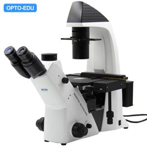 Quality Opto-Edu A14.2603 Inverted Optical Microscope Trinocular Phase Contrast for sale