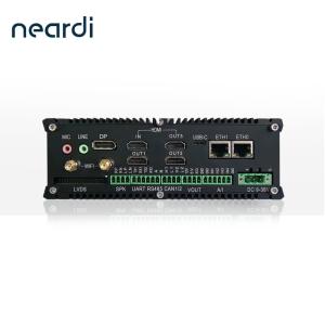 EMMC Automotive Embedded Arm Industrial PC Fanless Computers 128GB