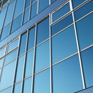 China Sleek And Modern Glass Curtain Wall Offering Customizable Color Aluminium Frame Options for Tailored Architectural Solutions on sale