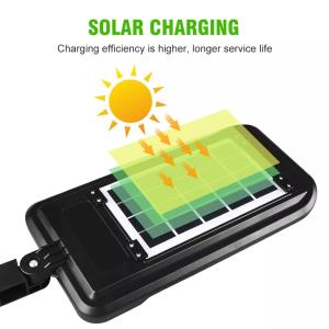 High Bright 500LM 3000mAH Led Solar Powered Street Lamp IP65