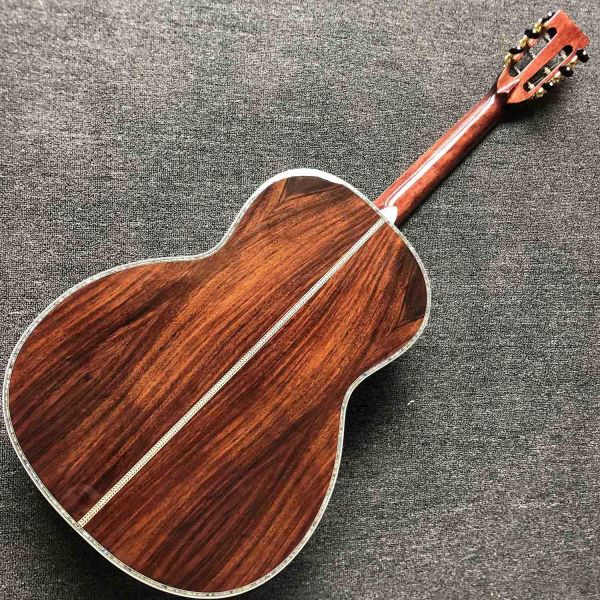 00042 acoustic guitar 000 42 acoustic electric guitar round body classic acoustic guitar solid top guitar