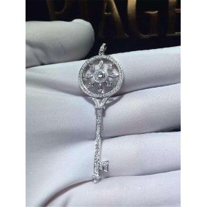 full diamonds of kaleidoscope key necklace 18kt gold with white gold or yellow