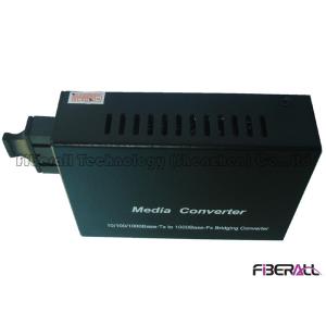 Electrical Multimode Fiber Media Converter Dual Fiber SC 850nm 550Meters