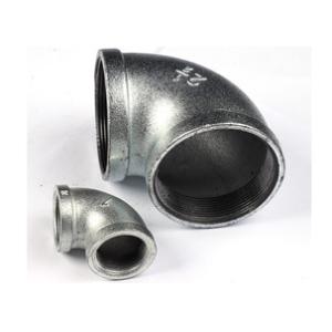 Plumbing 90 Degree Galvanized Malleable Iron Elbow Threaded Pipe Fittings