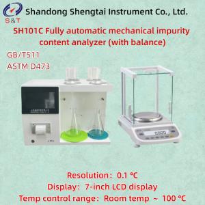 Quality Fully Automatic Mechanical Impurity Content Analyzer With Balance ASTM D473 for sale