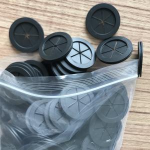 Custom Silicone Round Soft Rubber Gasket 1 Mm Panel Thickness