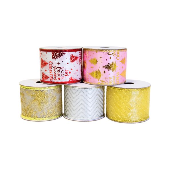 2020 Hot sale silk ribbon with logo happy birthday ribbon fabric ribbon