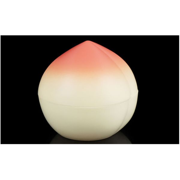Cosmetic Cream Peach Shape Plastic Cream Jar 30ml