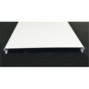 C - shaped Closed Aluminium Strip Ceiling / Acoustic Suspended Ceiling Tiles