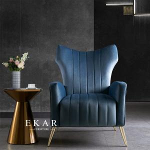 China Metal Base Fashion Design Fabric Living Room Leisure Chair on sale