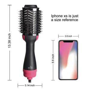 Hot Air Rotating One Step Hair Dryer Brush For Home Use