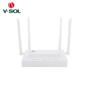 HGU GPON EPON ONU / 1200 Mbps WiFi Router With 1 Pots Voice Interface