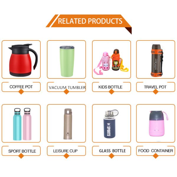 1200ml portable handle health stainlesssteel container food jar thermos double wall vacuum termos lunch box for kids