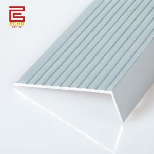 Quality Flexible Aluminum Stair Nosing Trim for Hardwood Protection for sale