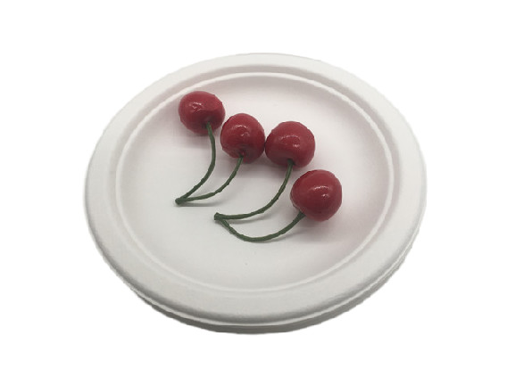 Buy 6 Inch  Microwavable Party Bagasse Disposable Plates at wholesale prices